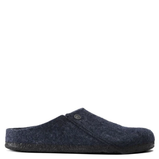 Birkenstock Men's Zermatt Shearling Wool Felt In Dark Blue